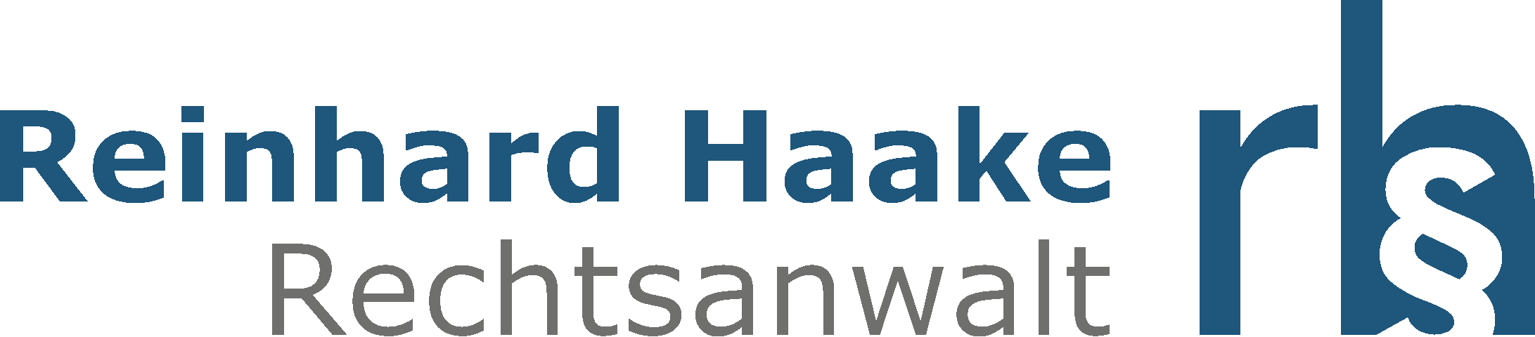 Rechtsanwalt Reinhard Haake